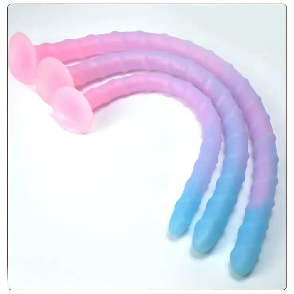 16.14in 19.69in 24.21in Luminous Monster Soft Luminous Glowing Dildo