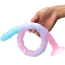 16.14in 19.69in 24.21in Luminous Monster Soft Luminous Glowing Dildo