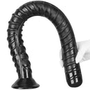 16.14in 26in Huge Black Lifelike Rebar Dildo Butt Plug For Anus