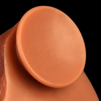 16.14in Extra Large Long Penis Liquid Silicone Dual Hardness Soft Anal Dildo