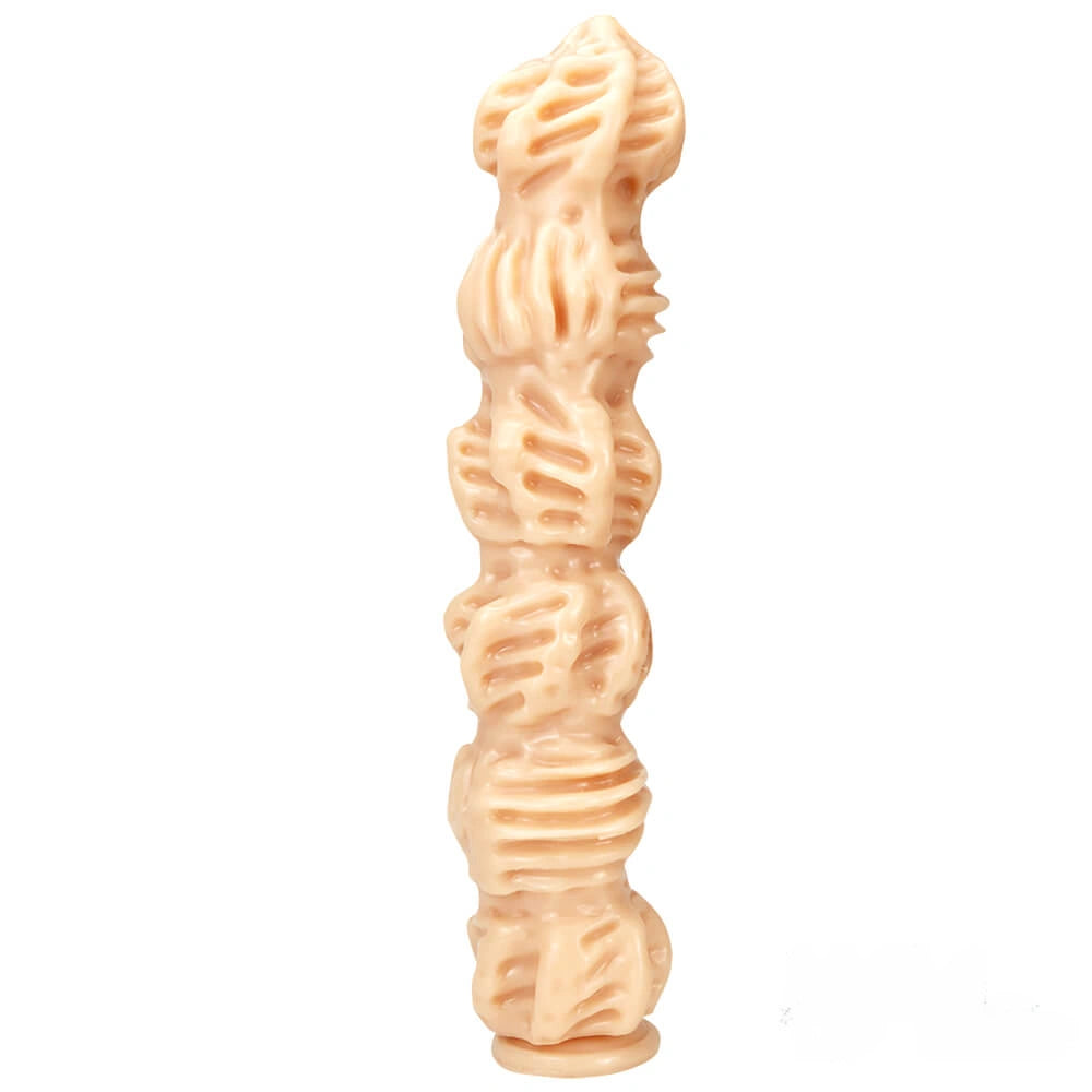 16.14in Fantasy Walnut Super Long Big Thick Butt Plug Dildo