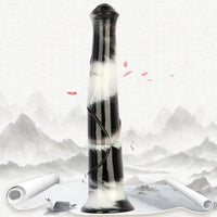 16.14in Huge Long Thick PVC Cock Dildo Gspot Massage Thick Animal Toy