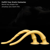16.14in Large Long Silicone Soft Anal Dildo For Males Females Sex Orgasm