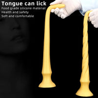 16.14in Large Long Silicone Soft Anal Dildo For Males Females Sex Orgasm