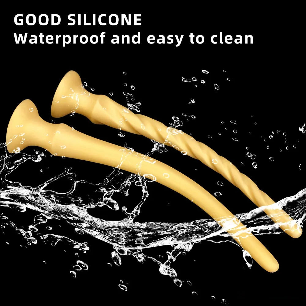 16.14in Large Long Silicone Soft Anal Dildo For Males Females Sex Orgasm