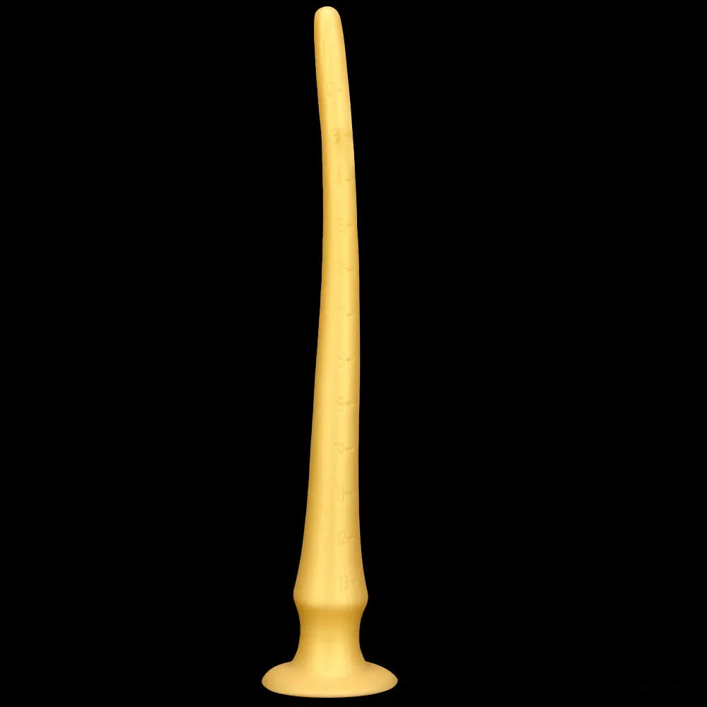 16.14in Large Long Silicone Soft Anal Dildo For Males Females Sex Orgasm