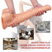16.14in Super Huge Long Thick Horse Dildo Animal BDSM Sex Toy