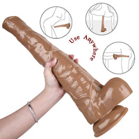 16.14in Super Huge Long Thick Horse Dildo Animal BDSM Sex Toy