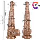 16.14in Super Huge Long Thick Horse Dildo Animal BDSM Sex Toy
