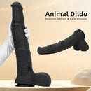16.14in Super Long Silicone Huge Soft Animal Horse Cock Dildo Sex Toy