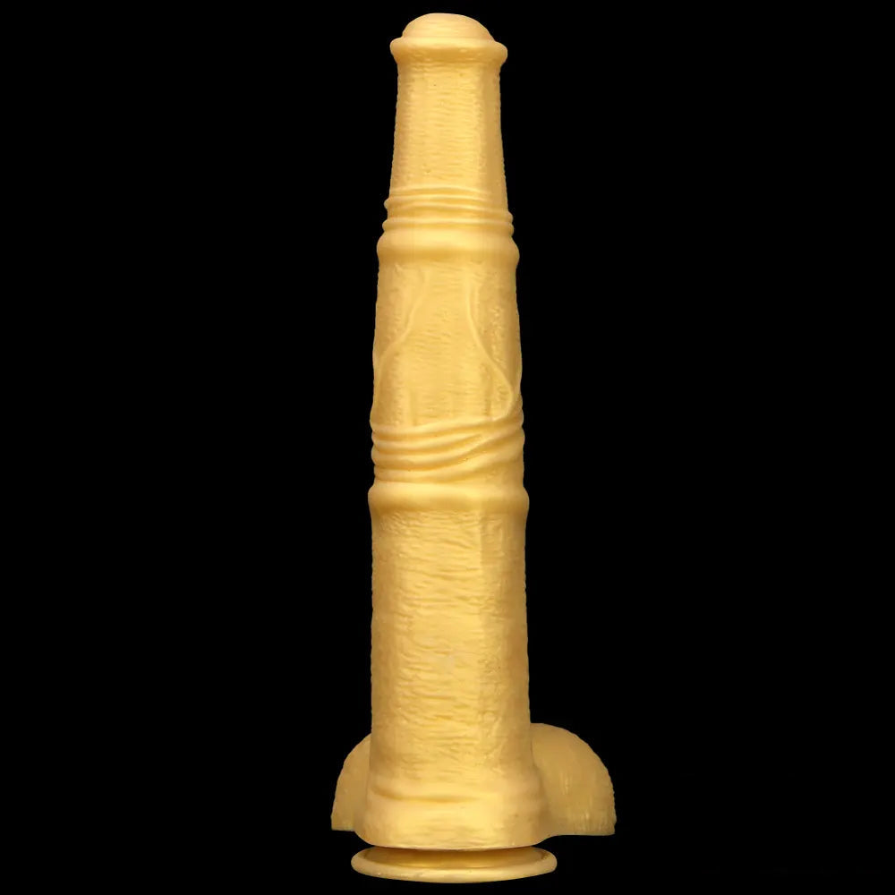 16.14in Super Long Silicone Huge Soft Animal Horse Cock Dildo Sex Toy