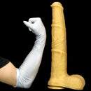 16.14in Super Long Silicone Huge Soft Animal Horse Cock Dildo Sex Toy