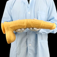 16.14in Super Long Silicone Huge Soft Animal Horse Cock Dildo Sex Toy