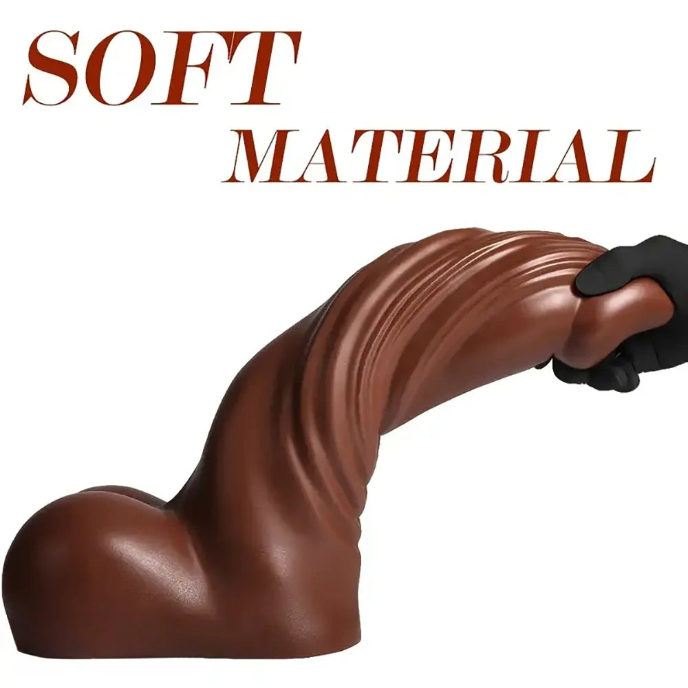 16.14in TPR Realistic Super Tremendous Thick Huge Extra Long Dildo