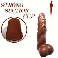 16.14in TPR Realistic Super Tremendous Thick Huge Extra Long Dildo
