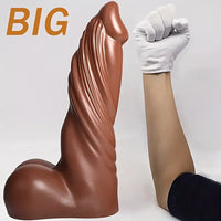 16.14in TPR Realistic Super Tremendous Thick Huge Extra Long Dildo