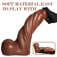 16.14in TPR Realistic Super Tremendous Thick Huge Extra Long Dildo