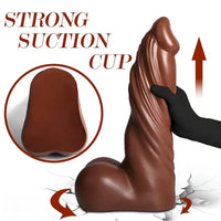16.14in TPR Realistic Super Tremendous Thick Huge Extra Long Dildo