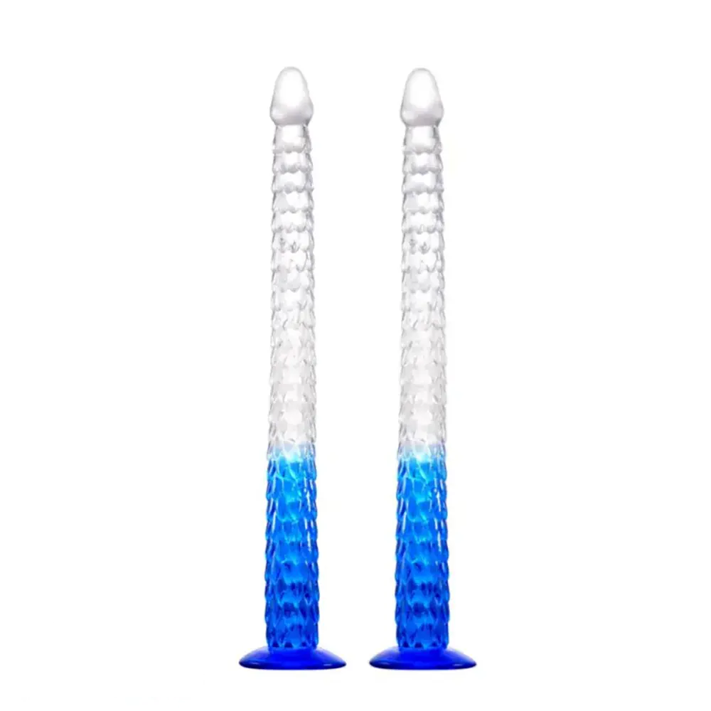 16.1in 19.29in 22.84in Anal Training Soft TPE Dildo For Experienced People