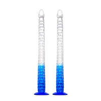 16.1in 19.29in 22.84in Anal Training Soft TPE Dildo For Experienced People