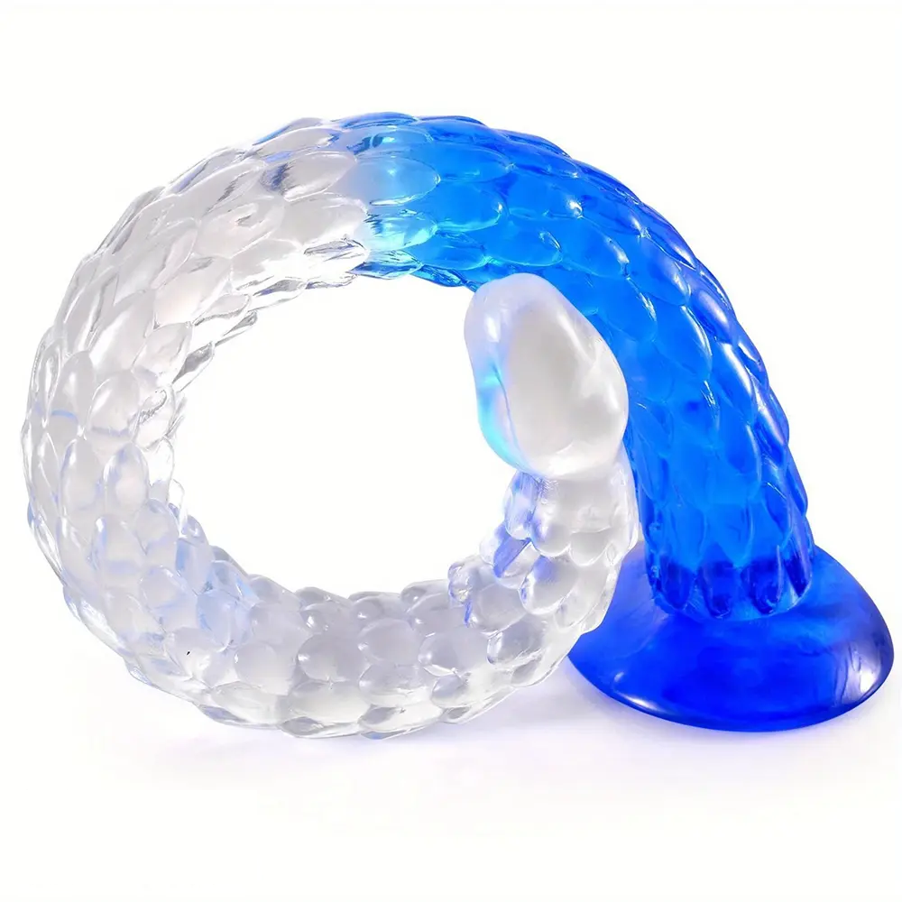 16.1in 19.29in 22.84in Anal Training Soft TPE Dildo For Experienced People