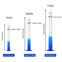 16.1in 19.29in 22.84in Anal Training Soft TPE Dildo For Experienced People