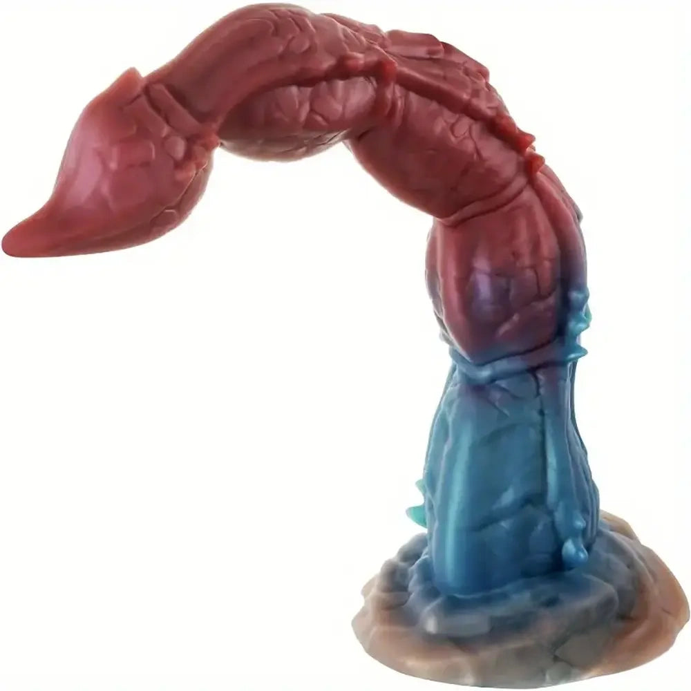 16.1in Big Long Cock Dragon Monster Silicone Dildo For Anus Vagina