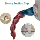 16.1in Big Long Cock Dragon Monster Silicone Dildo For Anus Vagina