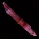 16.1in Palm Deer Cock Double-headed Unusual Penis Hand Fist Dildo