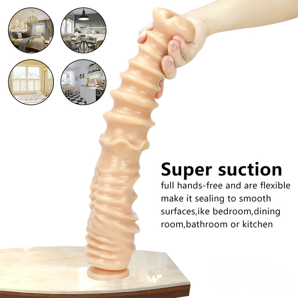 16.33in Fantasy Big Thick Dildo Butt Plug BDSM Toy For Anal Sex
