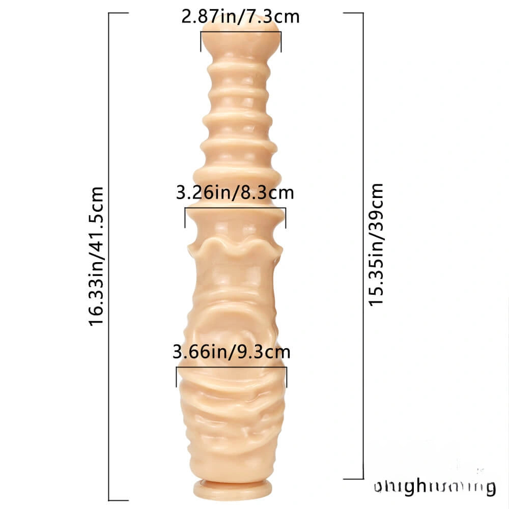 16.33in Fantasy Big Thick Dildo Butt Plug BDSM Toy For Anal Sex