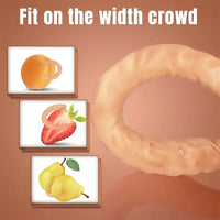 16.53in Realistic Double-Ended Dildo Adult Sex Toy For Lesbian G-spot