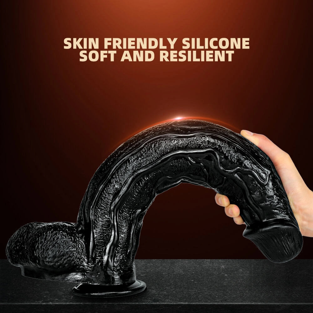 16.53in Realistic Huge Thick european Amerian Dildo For Women
