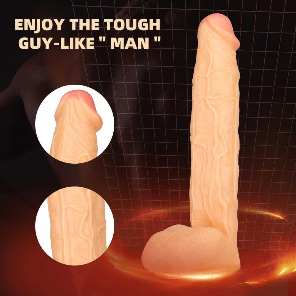 16.53in Realistic Huge Thick european Amerian Dildo For Women