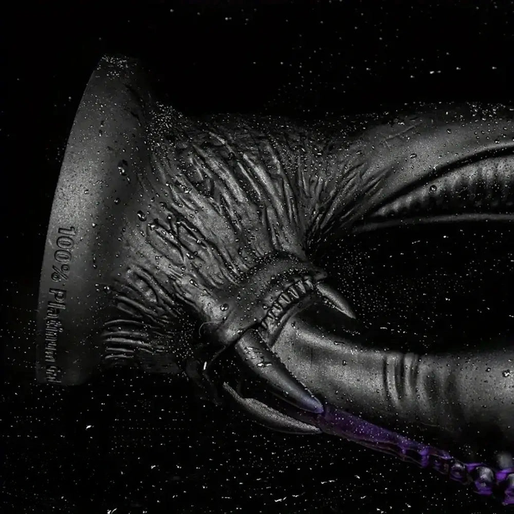 16.53in Tentacle Fantasy Silicone Dual-Headed Monster Suction Cup Dildo