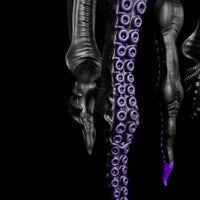 16.53in Tentacle Fantasy Silicone Dual-Headed Monster Suction Cup Dildo