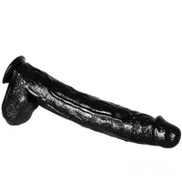 16.53in Thick Super Big Black Real Dildo For Anal Sex Stimulation