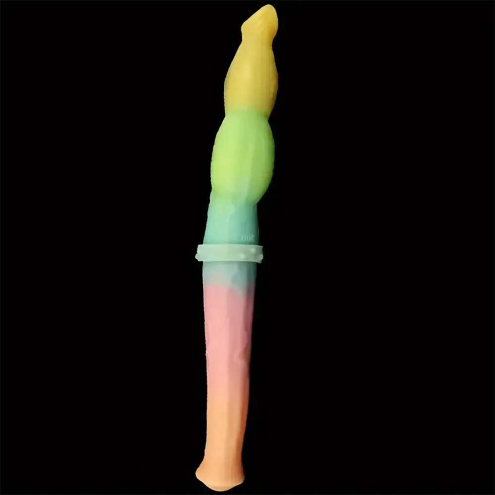 16.54in Double Sided Huge Long Soft Dog Horse Cock Lesbian Dildo