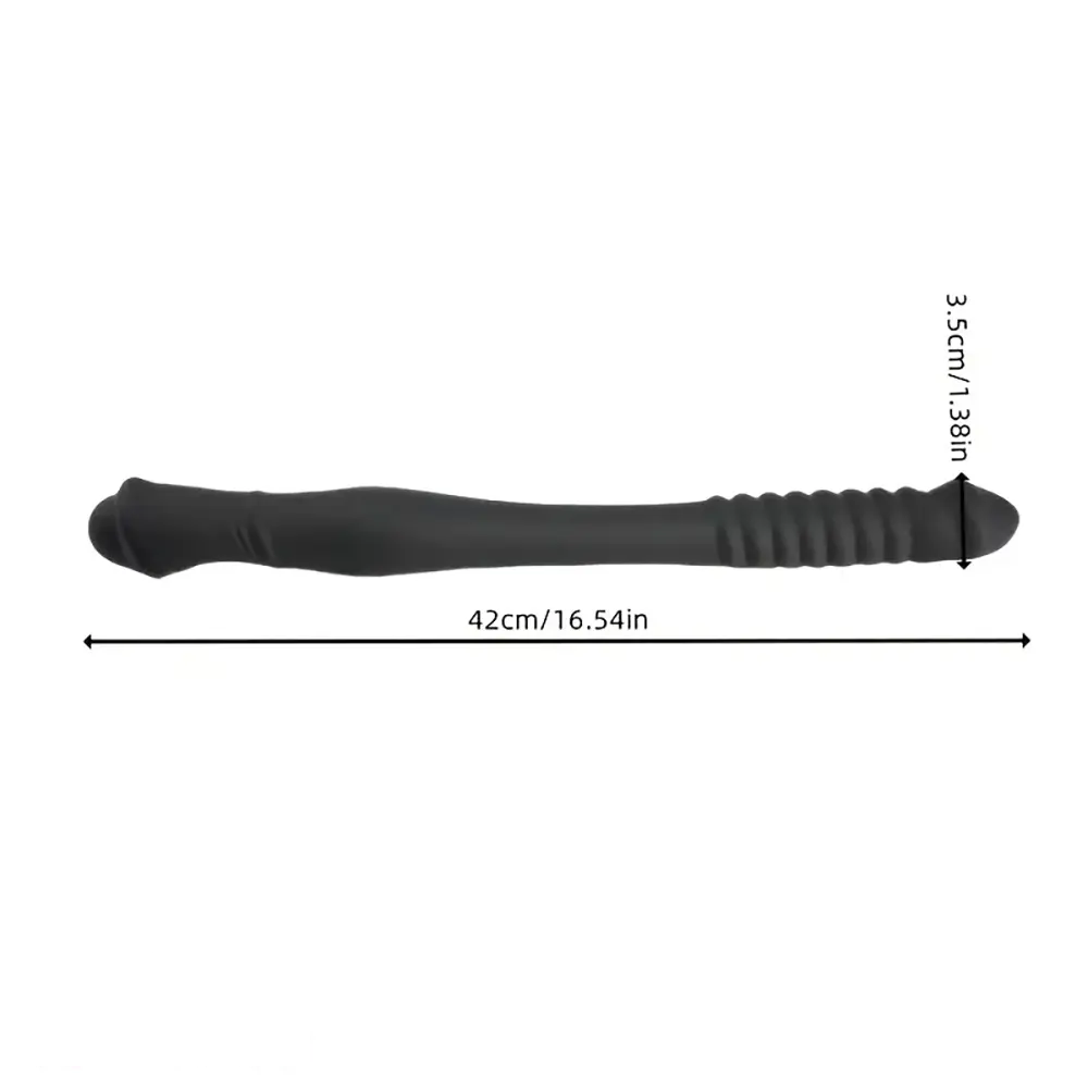 16.54in Silicone Dual-Ended Realistic Long Huge Dildo For Lesbian
