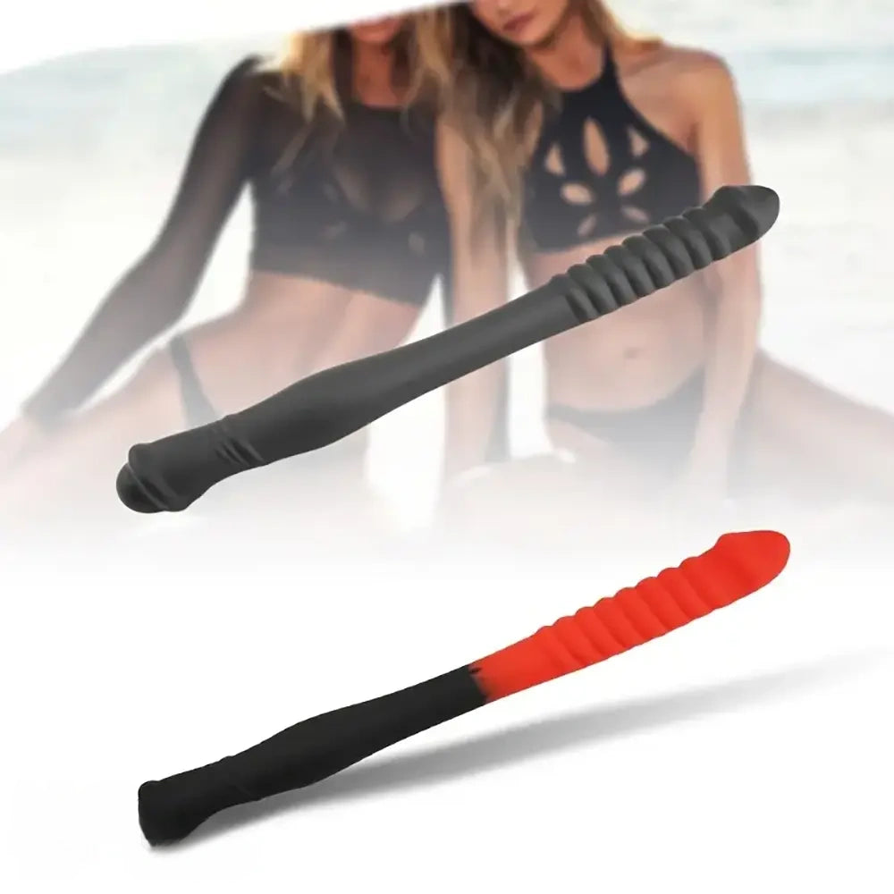 16.54in Silicone Dual-Ended Realistic Long Huge Dildo For Lesbian