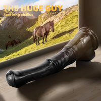 16.54in Super Huge Thick Animal Horse Dildo For Love Penis