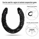 16.5in Real Lifelike Double Heads Dildo Sex Toy For Adult