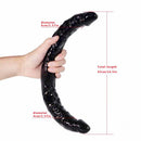 16.5in Real Lifelike Double Heads Dildo Sex Toy For Adult