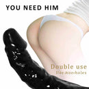 16.5in Real Lifelike Double Heads Dildo Sex Toy For Adult