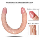 16.5in Real Lifelike Double Heads Dildo Sex Toy For Adult