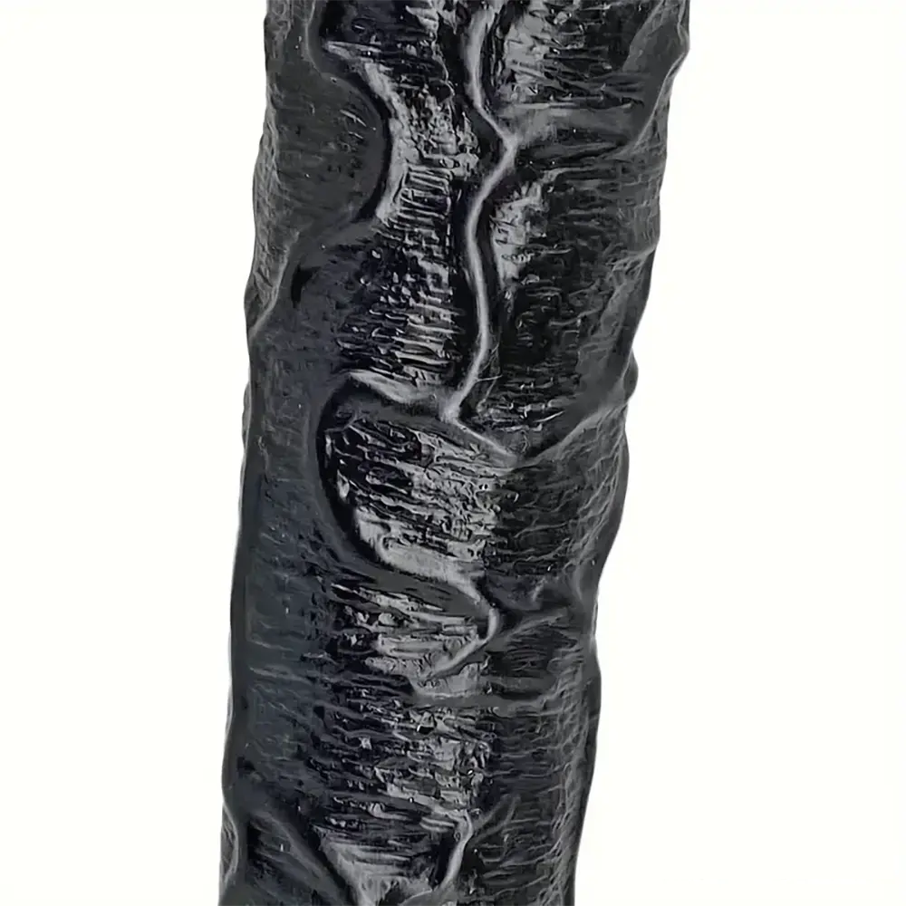16.5in Realistic Large Long Black Anal Dildo For Male Female Sex Toy