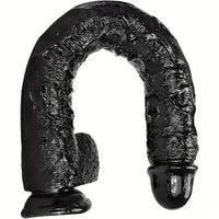 16.5in Realistic Large Long Black Anal Dildo For Male Female Sex Toy
