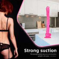 16.5in Super Long Dildo Lifelike Big Sex Toy For Masturbation