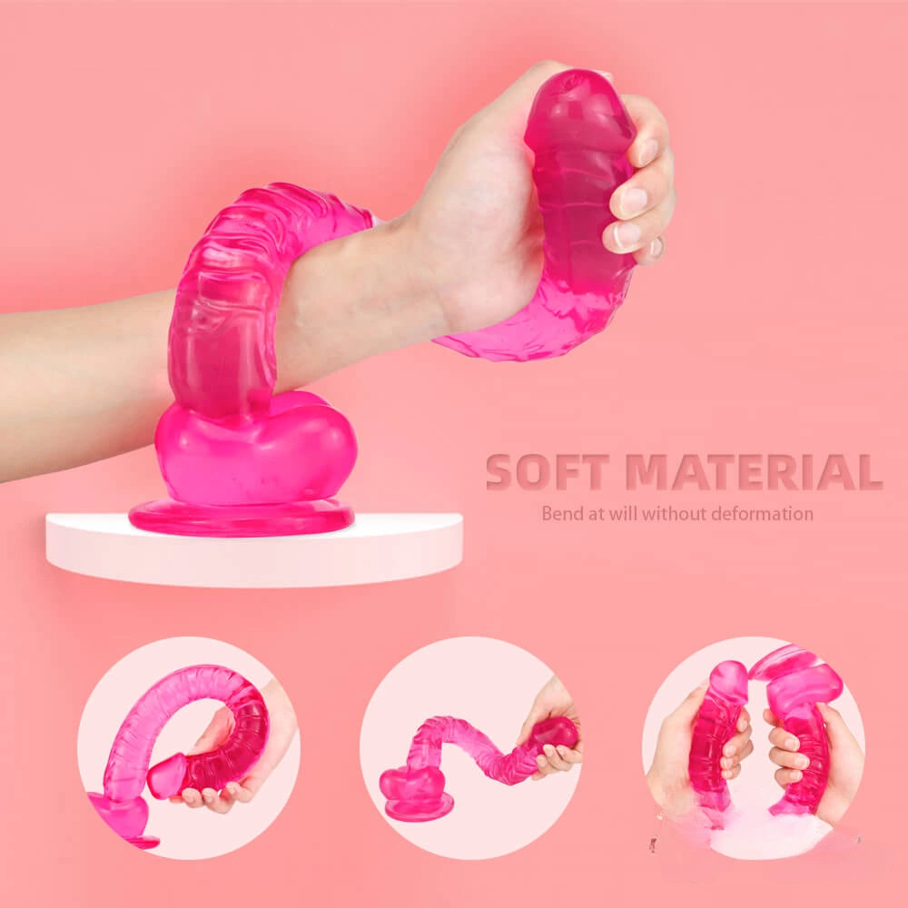 16.5in Super Long Dildo Lifelike Big Sex Toy For Masturbation