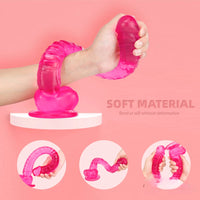 16.5in Super Long Dildo Lifelike Big Sex Toy For Masturbation